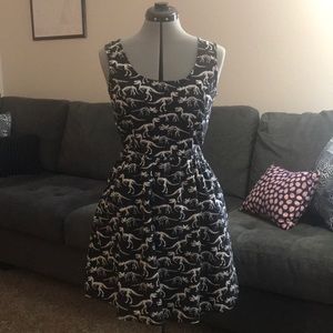 Medium glow-in-the-dark dinosaur dress